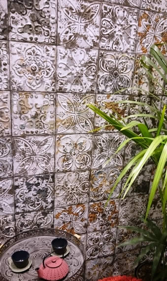 pressed metal tiles Sydney showromm for European tiles